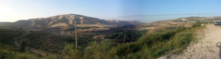 The north of Jordan Valley