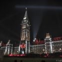 Spectacle de son et lumière sur le Parlement
