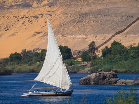 Nile felucca 