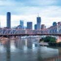 The city river side of Brisbane 