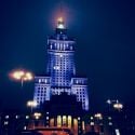 Warsaw by night!