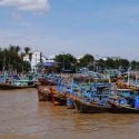 Beautiful boats in Phan Thiet