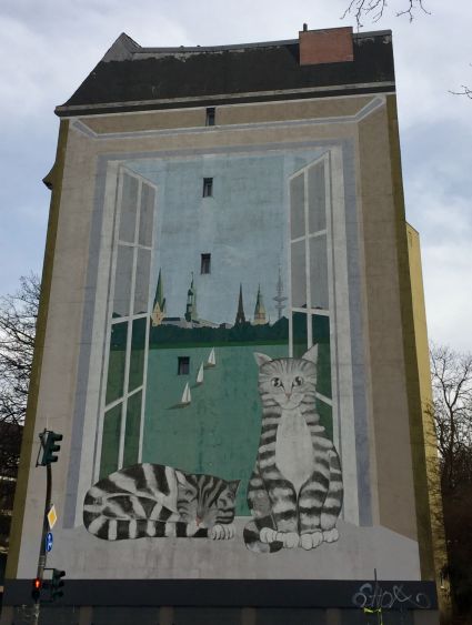 Cat Mural, Hoheluft