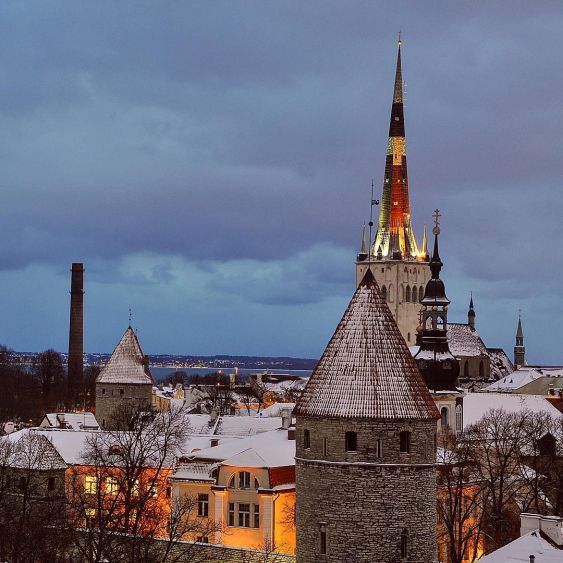 Tallinn in the Evening