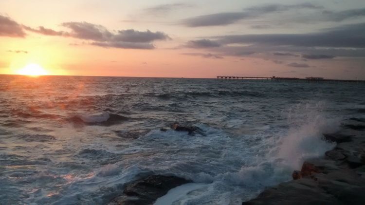 Sunset in Ocean Beach 2015