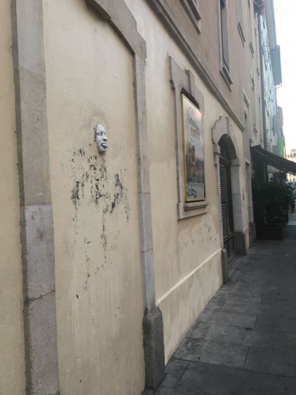 Wierd Wall Art in Geneva