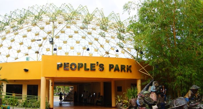 Peoples Park in Davao CIty