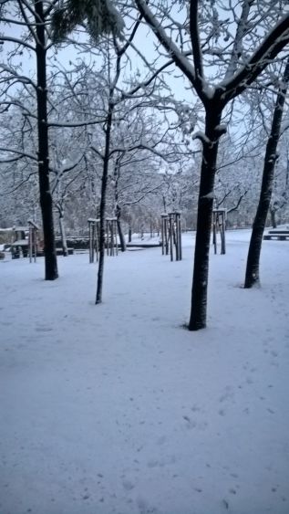 Winter outside NDK