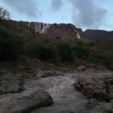 Darbat waterfall after Mekono cyclone 