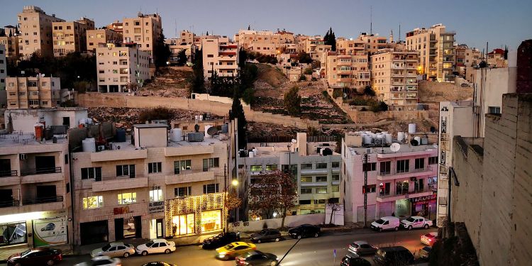 Webdeh, Amman, During Sunset