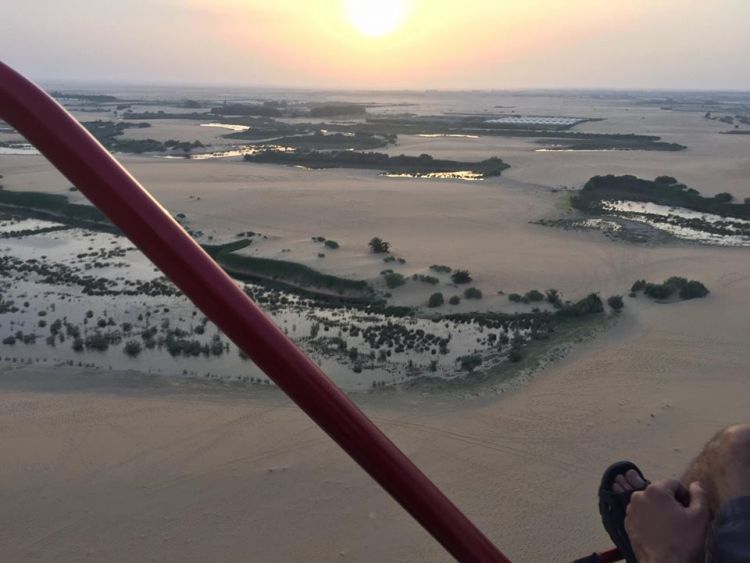 Paragliding in the Dammam