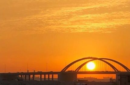 Sunrise at the Bridge