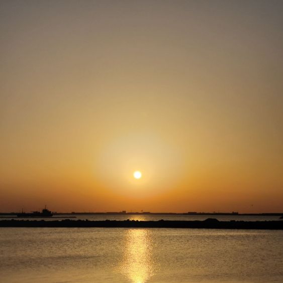 Sunrise in Dammam