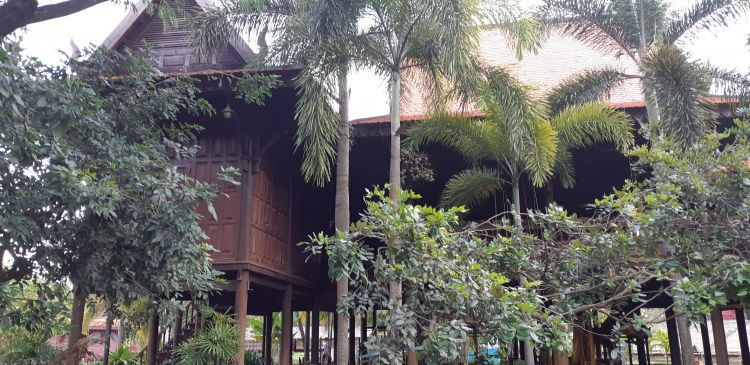 Nice wooden house in Culture village (Siem Reap)
