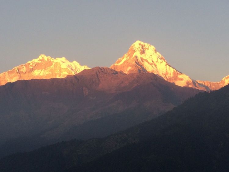 Annapurna South From Poon Hill 