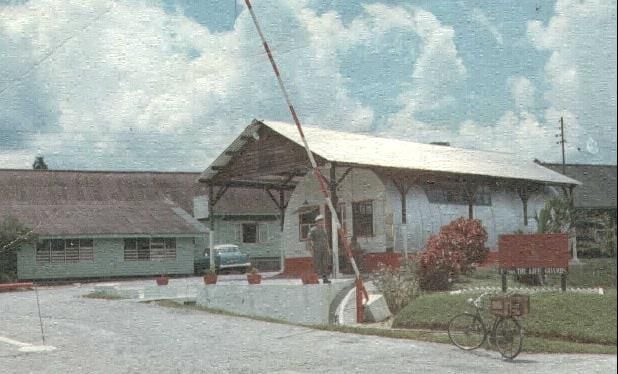 ADP guardroom at Paroi Camp 1960's