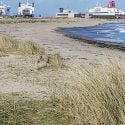 Beach at Rosslare Harbour