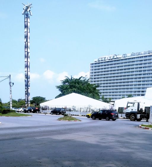 Vue extérieure du Sofitel Hôtel Ivoire