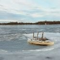 Barca en el hielo
