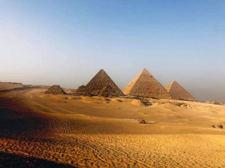 The pyramids 