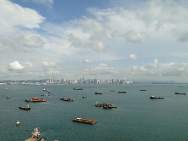 Ships on the Panama Bay!