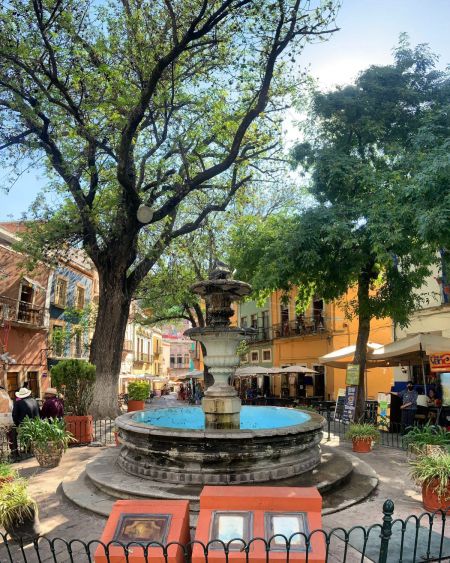 Plaza San Fernando in Guanajuato’s Centro Histórico 