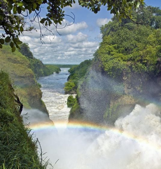 The powerful Murchison falls national park