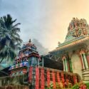 Sunrise temple south of Chennai
