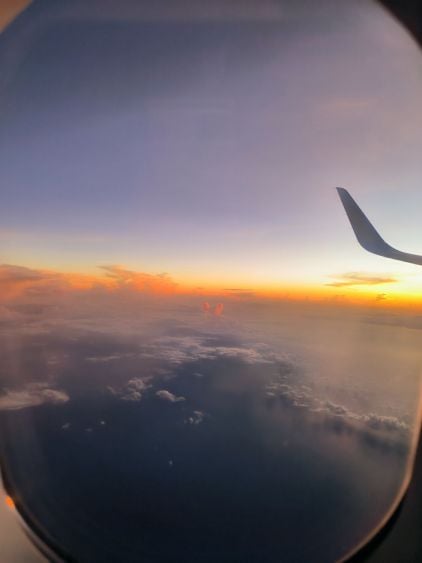 Sunrise flight