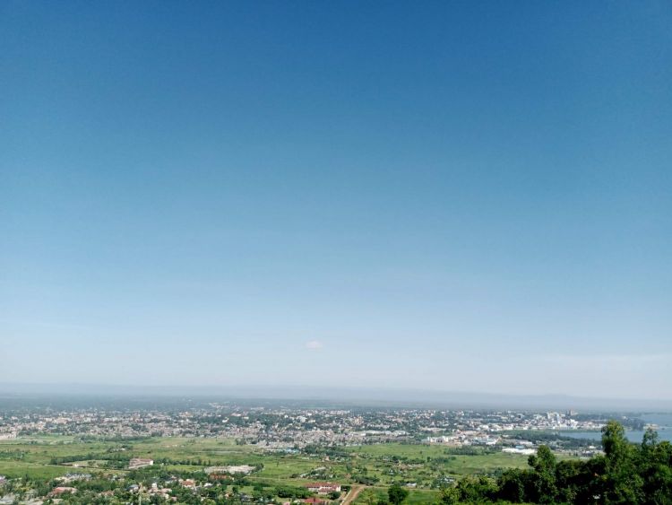 Kisumu city from a distance