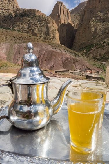 amazing tee in atlas mountain morocco