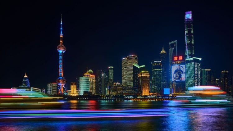 Lujiaziu - ElectriCity Shanghai by night