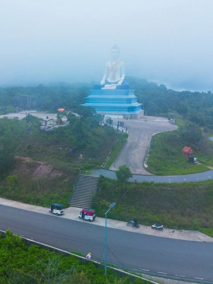 Beautiful Bokor Mountain at Kampot