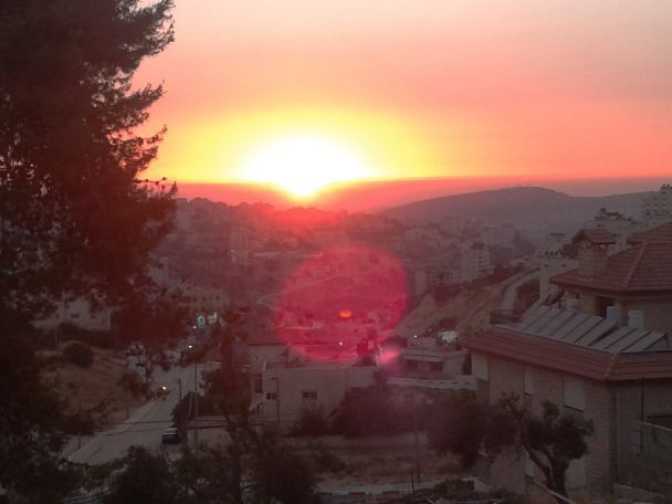 ramallah sunset