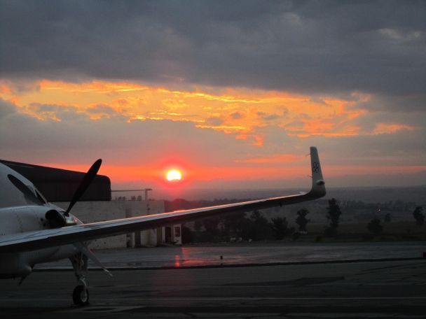Sunrise at Lanseria Airport