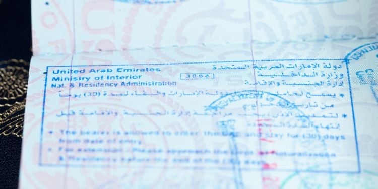 Work permit for Dubai, Visas in the United Arab Emirates