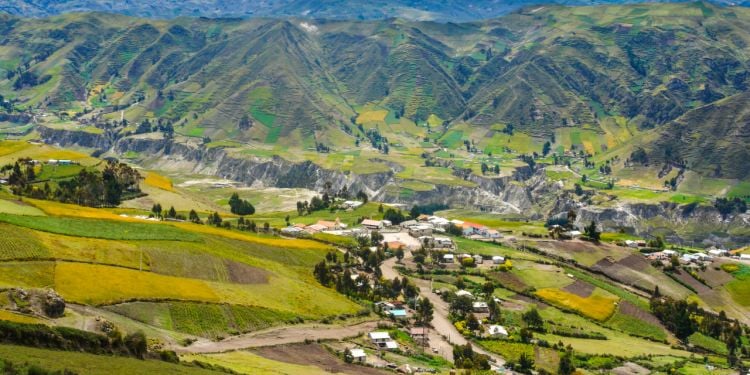 La familia y los niños en Ecuador