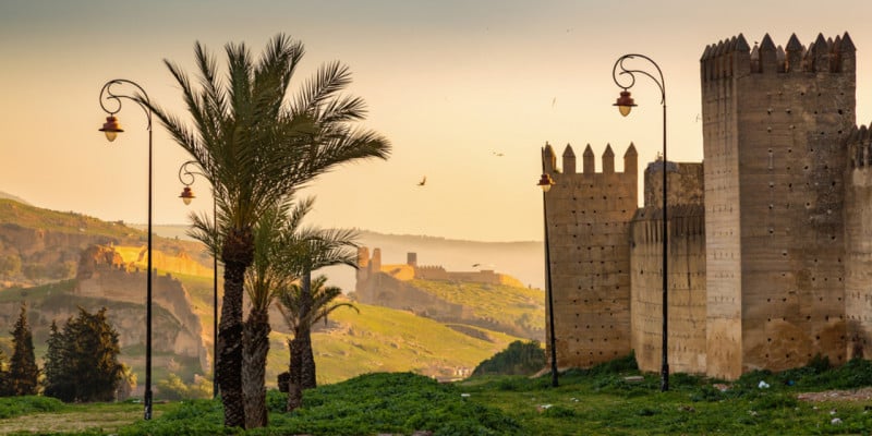 paysage de Fes, Maroc