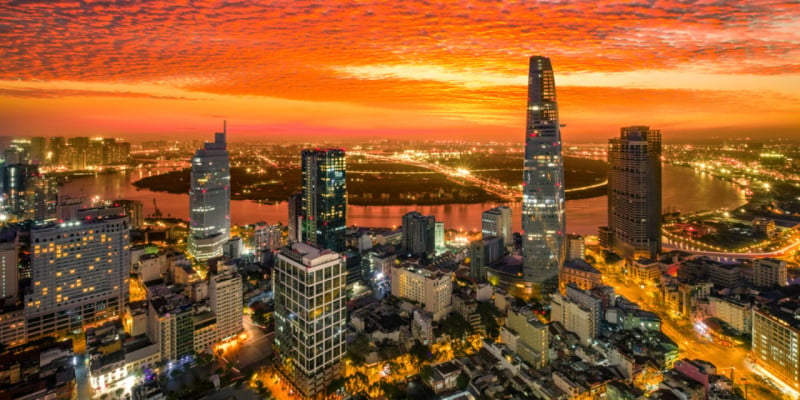 Vietnam skyline