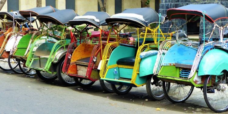 I mezzi di trasporto in Indonesia