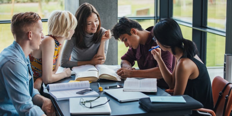 group of students