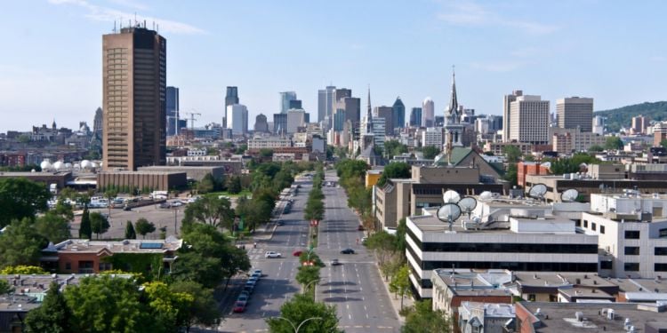Montreal cityscape