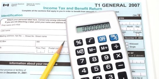 Pagare le tasse in Canada