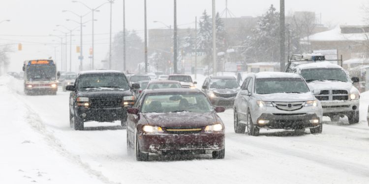 conduite dans la neige