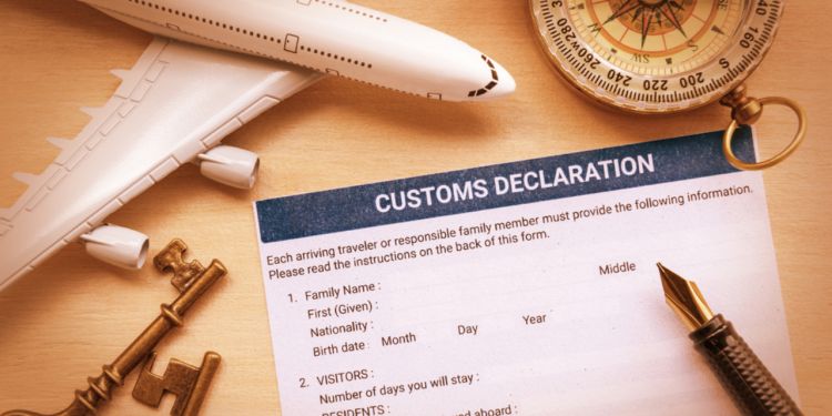 customs declaration form