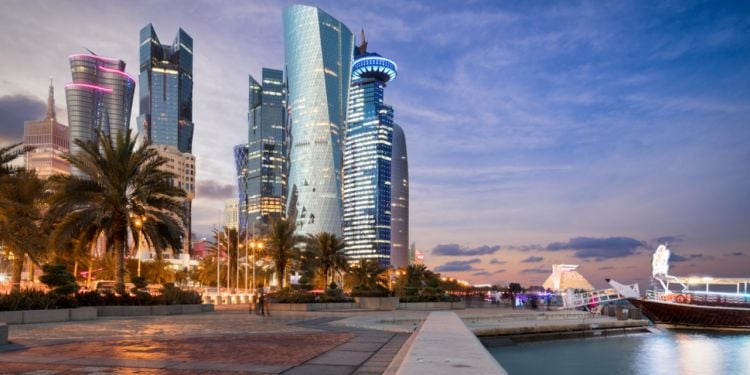 Qatar cityscape