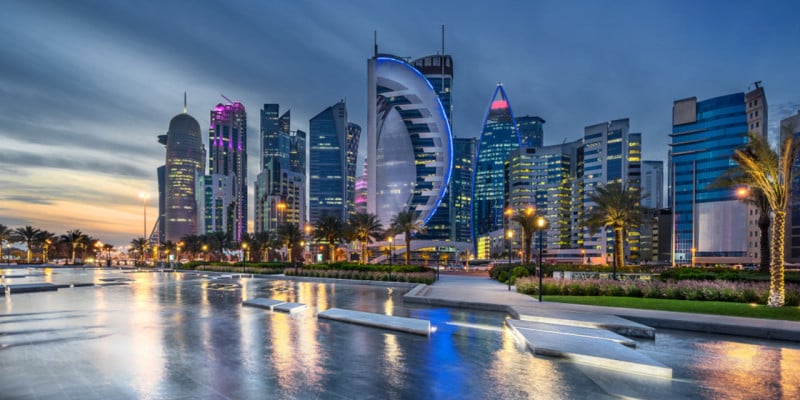 Qatar cityscape