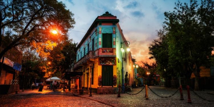 quiet neighbourhood in Argentina