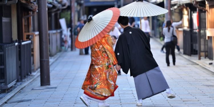 couple in Japan