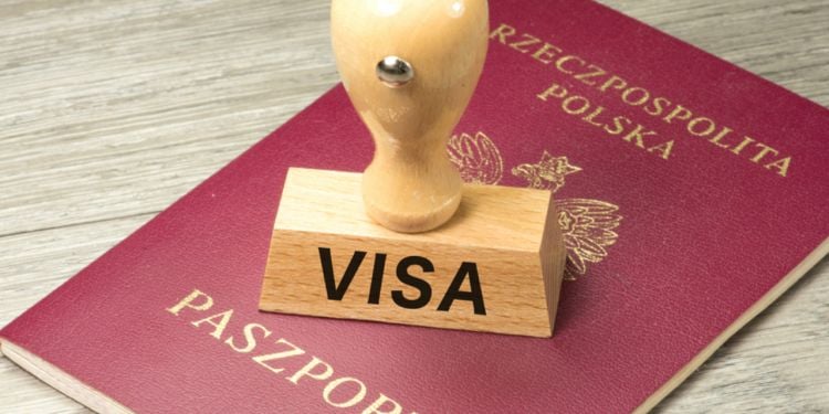 poland visit visa from dubai price